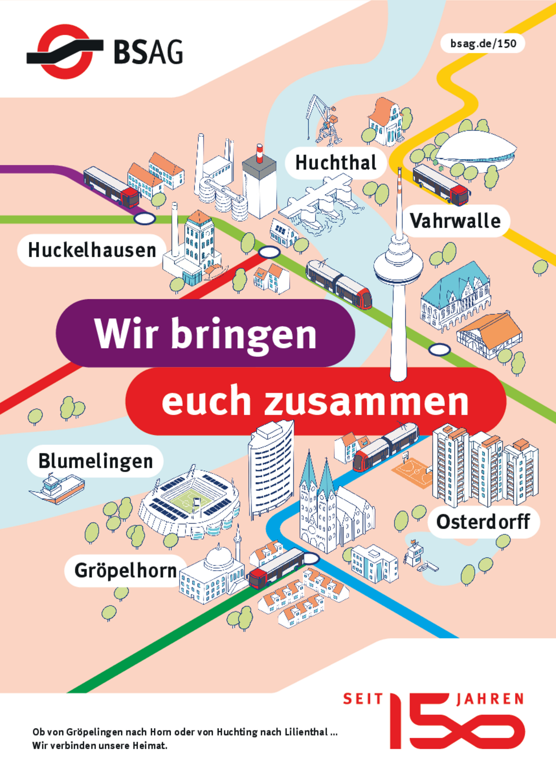 Wir bringen euch zusammen - Kampagnenmotiv 