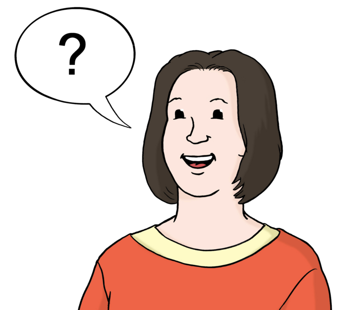 Sprechende Frau Sprechende Frau