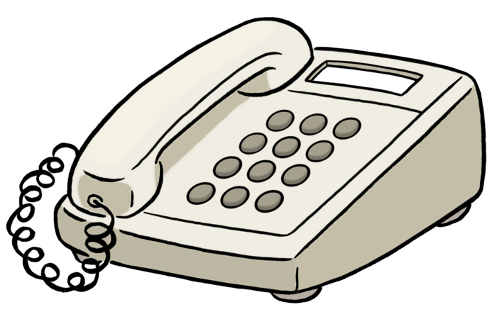 Abbildung von einem Telefon Abbildung von einem Telefon