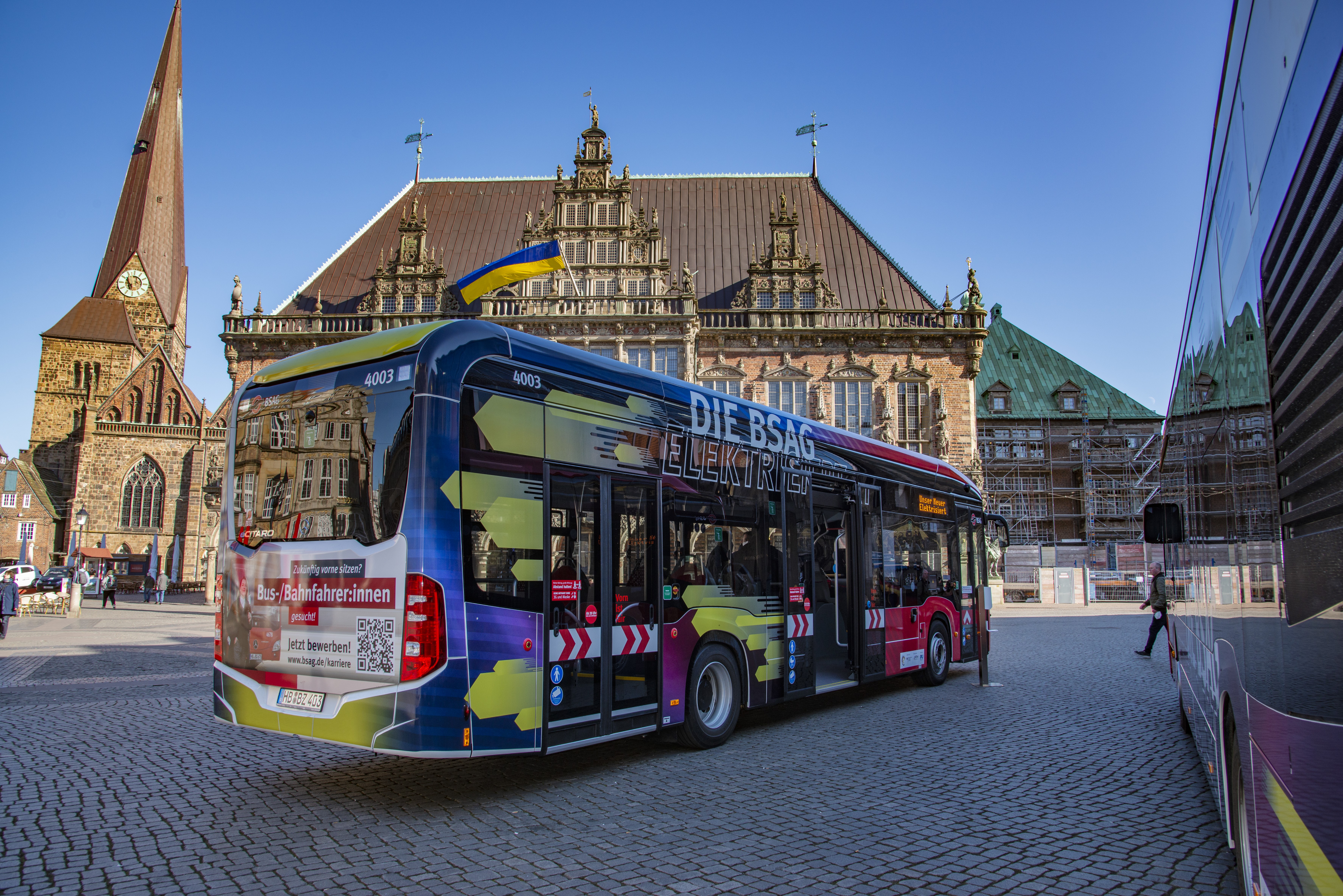 Elektrobus der BSAG