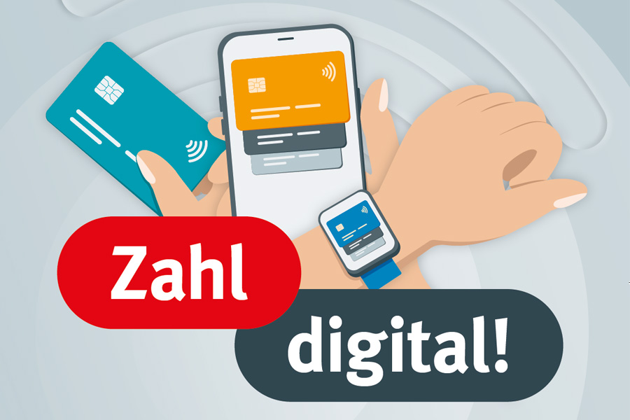 Zahl digital!